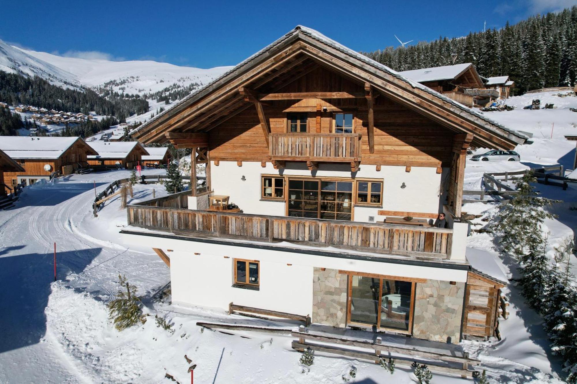 Almhaus Chalet Lachtal Oberwoelz Stadt Luaran gambar
